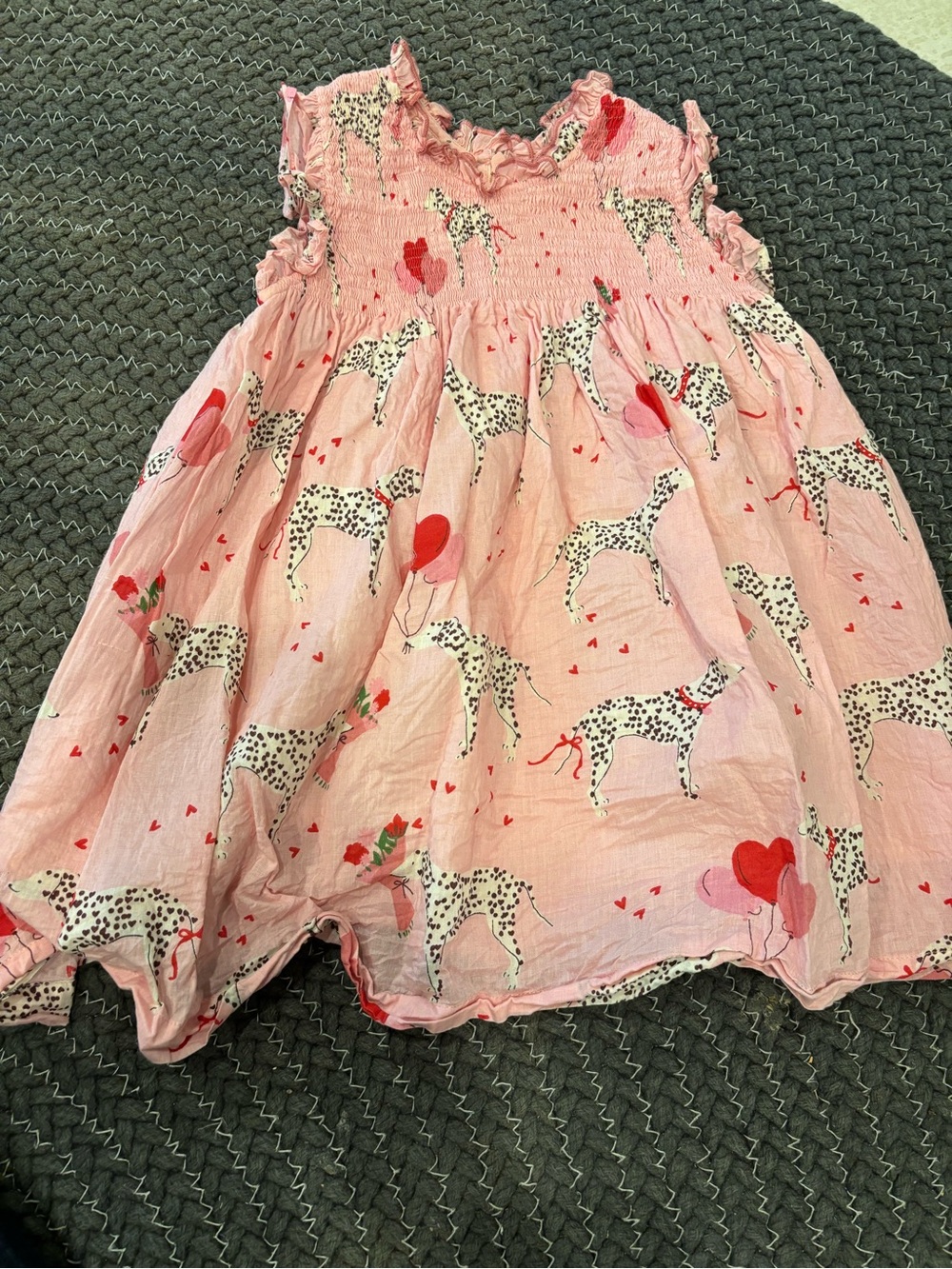 Pink Chicken Valentines Day Dress